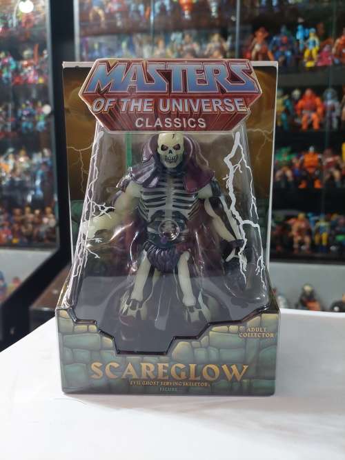 MOTUC SCARE GLOW (MOC) Masters Of The Universe Classics Figure He-Man