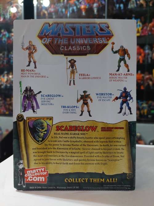 MOTUC SCARE GLOW (MOC) Masters Of The Universe Classics Figure He-Man