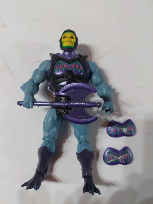 MOTUC Complete BATTLE ARMOR SKELETOR Masters Of The Universe Classics Figure He-Man
