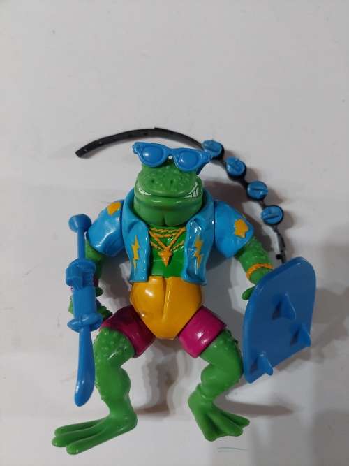 1989 Complete Genghis Frog Vintage Figure Teenage Mutant Ninja Turtles 31