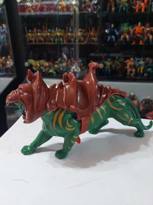 1981 Complete Battle Cat of He-Man Masters of the Universe 41 (MOTU) Vintage Figure