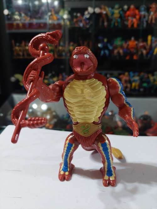 1986 Complete Rattlor of He-Man-Masters of the Universe 41 (MOTU) Vintage Figure