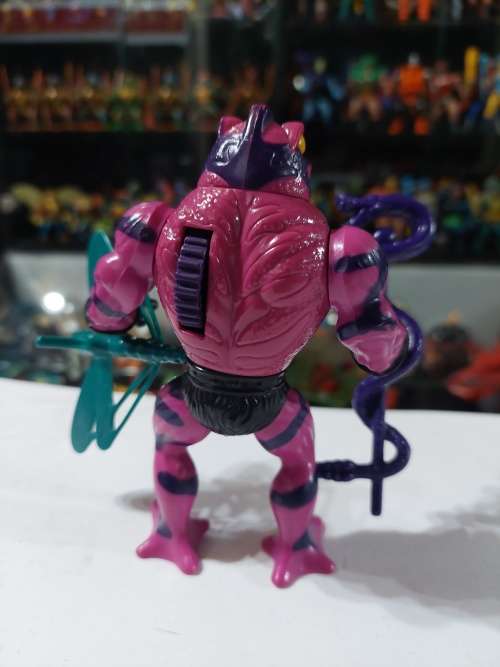 1986 Complete Tung Lashor of He-Man-Masters of the Universe 41 (MOTU) Vintage Figure