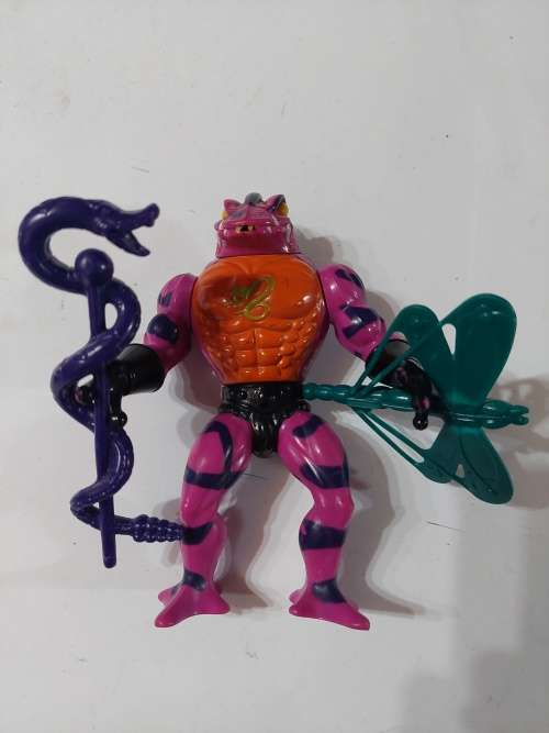 1986 Complete Tung Lashor of He-Man-Masters of the Universe 41 (MOTU) Vintage Figure