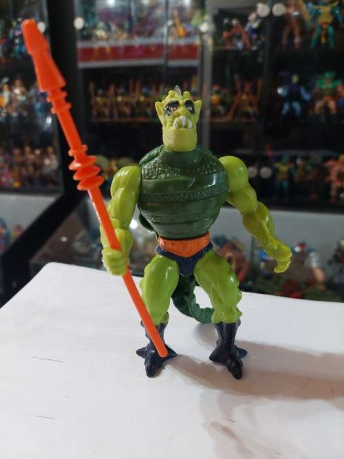 1984 Complete Whiplash of He-Man-Masters of the Universe 41 (MOTU) Vintage Figure