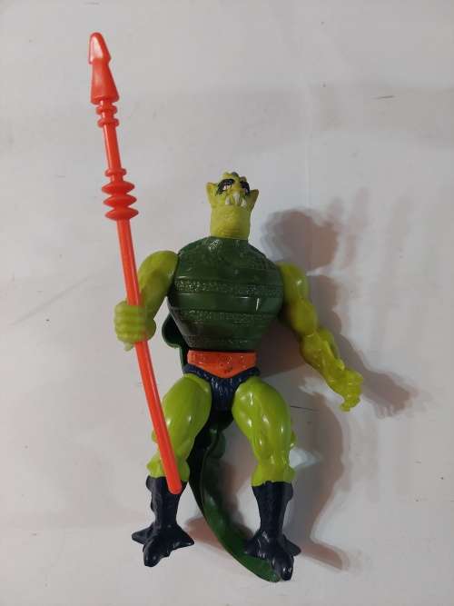 1984 Complete Whiplash of He-Man-Masters of the Universe 41 (MOTU) Vintage Figure