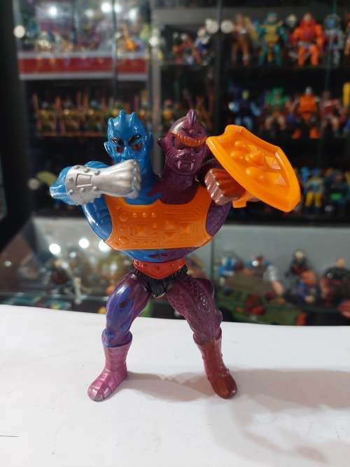 1985 Complete Two Bad of He-Man-Masters of the Universe 41 (MOTU) Vintage Figure