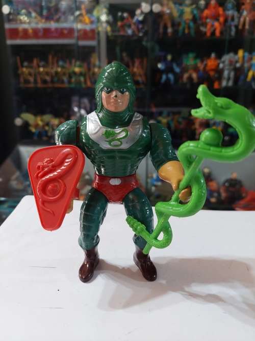 1986 Complete King Hiss of He-Man-Masters of the Universe #41 (MOTU) Vintage Figure
