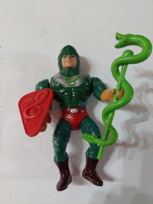 1986 Complete King Hiss of He-Man-Masters of the Universe #41 (MOTU) Vintage Figure
