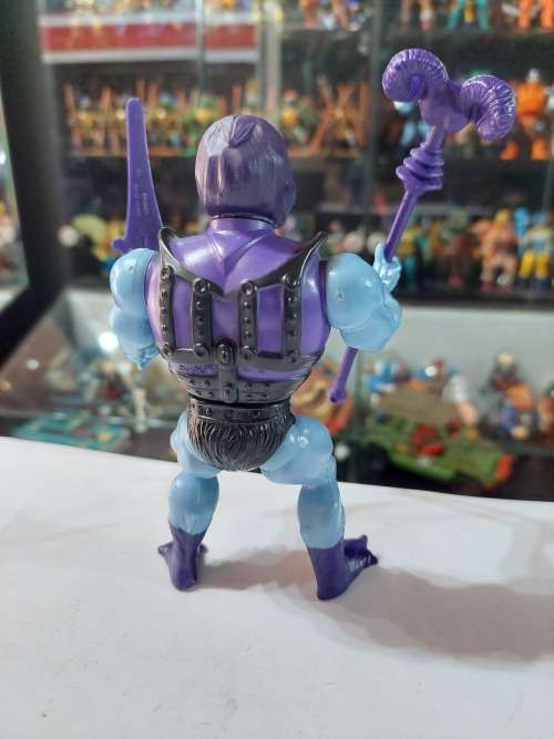 1984 Complete Battle Armor Skeletor of He-Man-Masters of the Universe 23 (MOTU) Vintage Figure