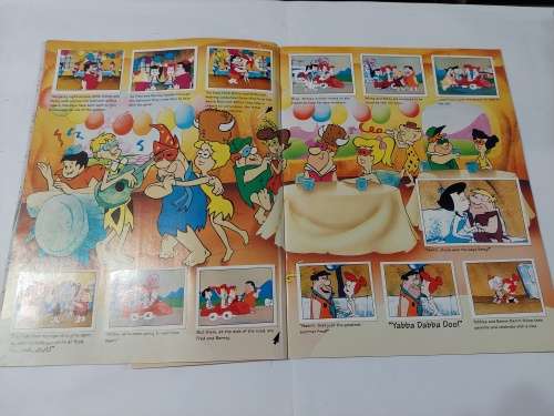 1994 Complete The Flinstones Panini Sticker Album Vintage Figure