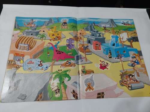 1994 Complete The Flinstones Panini Sticker Album Vintage Figure