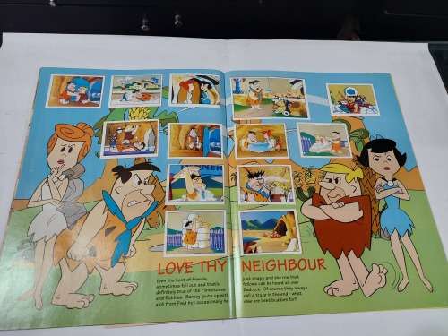 1994 Complete The Flinstones Panini Sticker Album Vintage Figure