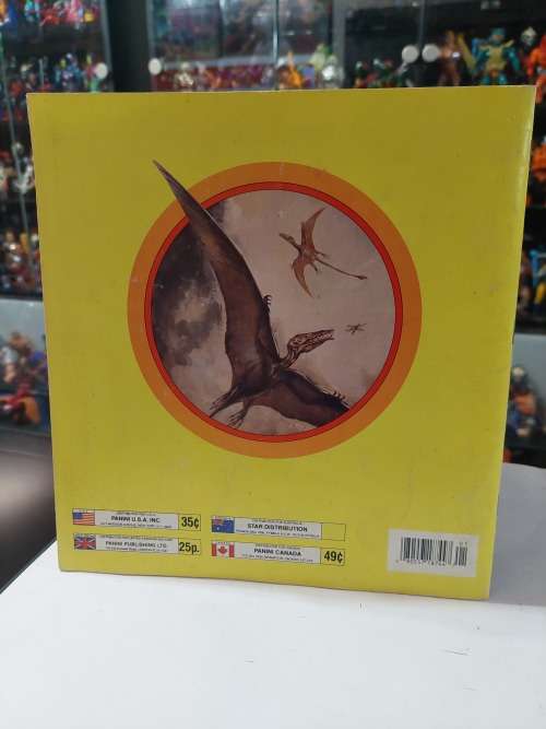 1986 Complete Dinosaurs Panini Sticker Album Vintage Figure