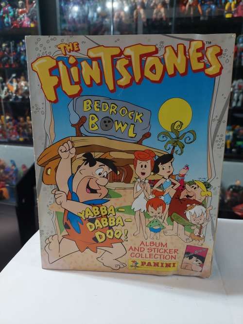 1994 Complete The Flinstones Panini Sticker Album Vintage Figure