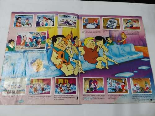 1994 Complete The Flinstones Panini Sticker Album Vintage Figure