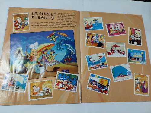1994 Complete The Flinstones Panini Sticker Album Vintage Figure