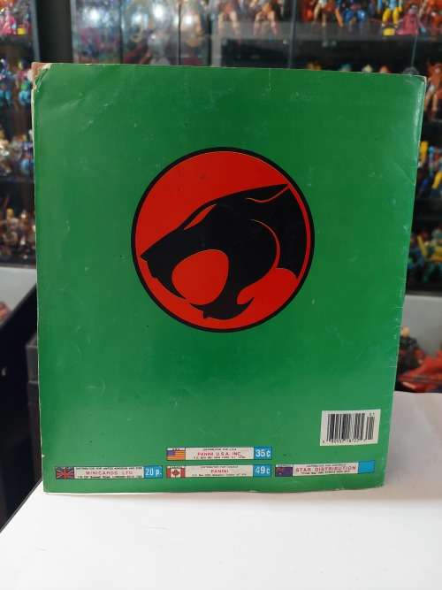 1986 Thundercats Panini Sticker Album 263/264 STICKERS PRESENT Vintage Figure