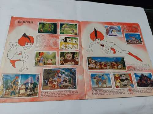 1986 Thundercats Panini Sticker Album 263/264 STICKERS PRESENT Vintage Figure