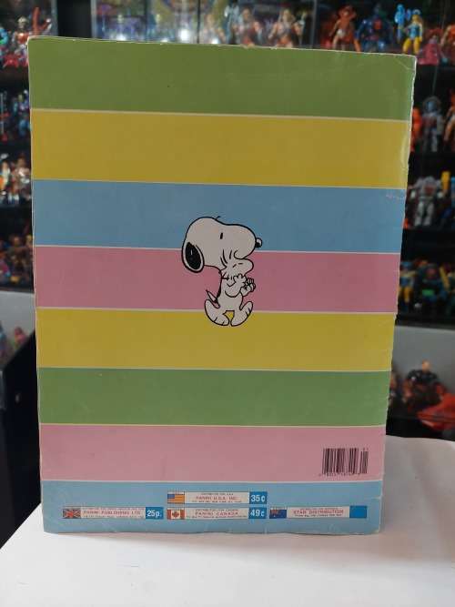 1986 Complete I Love Snoopy Panini Sticker Album Vintage Figure