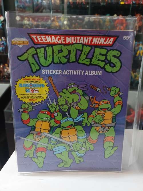 1989 TMNT STICKER  ALBUM 179/180 STICKERS PRESENT Teenage Mutant Ninja Turtles