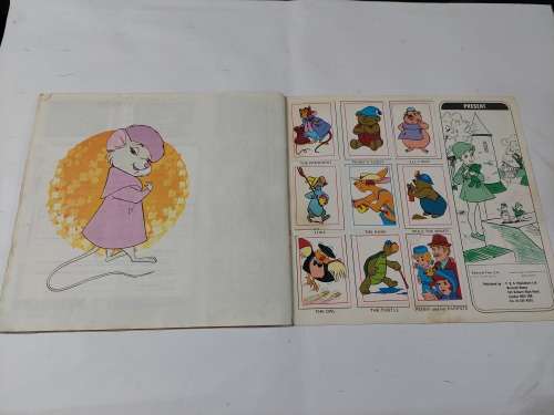 1977 THE RESCUERS Sticker Album 299/300 STICKERS PRESENT Vintage Figure