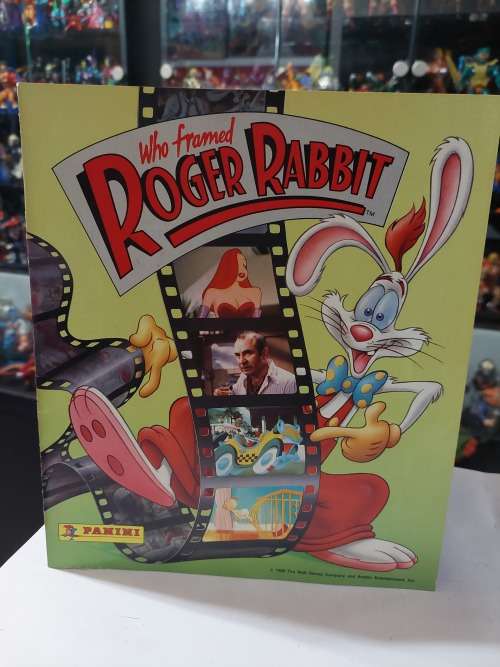 1988 WHO FRAMED ROGER RABBIT PANINI STICKER Album 158/216 STICKERS PRESENT Vintage Figure