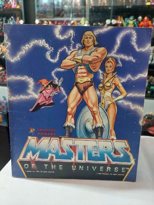 1983 MOTU PANINI STICKER ALBUM 210/216 STICKERS PRESENT He-Man-Masters of the Universe