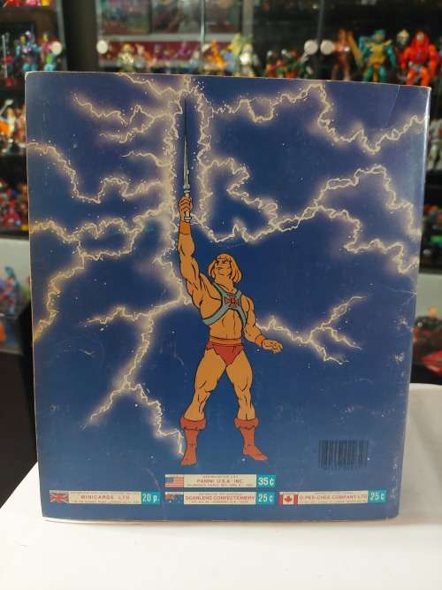1983 MOTU PANINI STICKER ALBUM 210/216 STICKERS PRESENT He-Man-Masters of the Universe