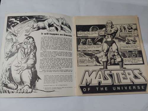 1983 MOTU PANINI STICKER ALBUM 210/216 STICKERS PRESENT He-Man-Masters of the Universe