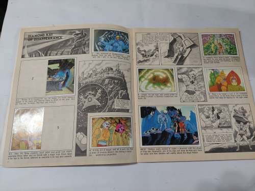 1983 MOTU PANINI STICKER ALBUM 210/216 STICKERS PRESENT He-Man-Masters of the Universe
