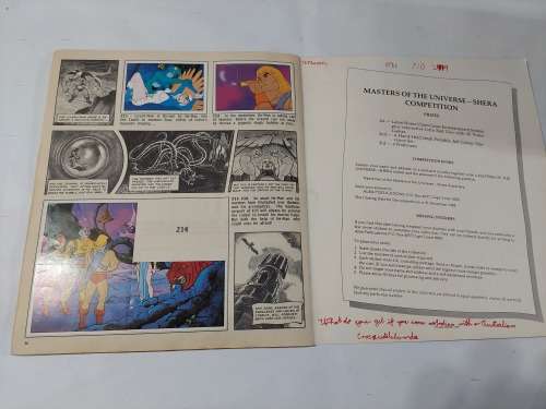 1983 MOTU PANINI STICKER ALBUM 210/216 STICKERS PRESENT He-Man-Masters of the Universe