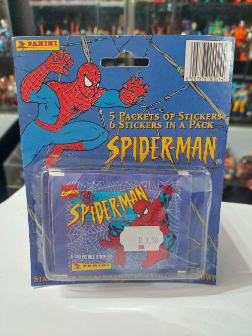 1995 NEW SEALED SPIDERMAN PANINI STICKER PACKS