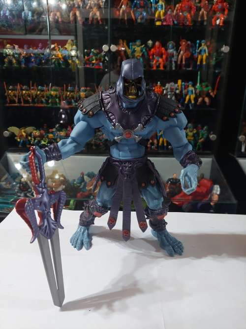 2002 GIANT 12` Complete ROTOCAST SKELETOR Motu 200x of He-Man-Masters of the Universe (MOTU)