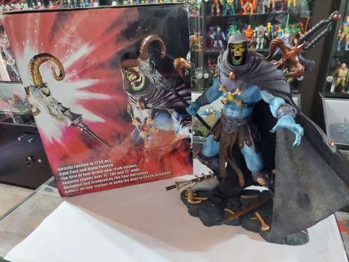 2005 NECA SKELETOR STATUE (ONLY 1250 MADE) of He-Man-Masters of the Universe (MOTU) FOUR HORSEMEN