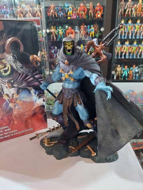 2005 NECA SKELETOR STATUE (ONLY 1250 MADE) of He-Man-Masters of the Universe (MOTU) FOUR HORSEMEN