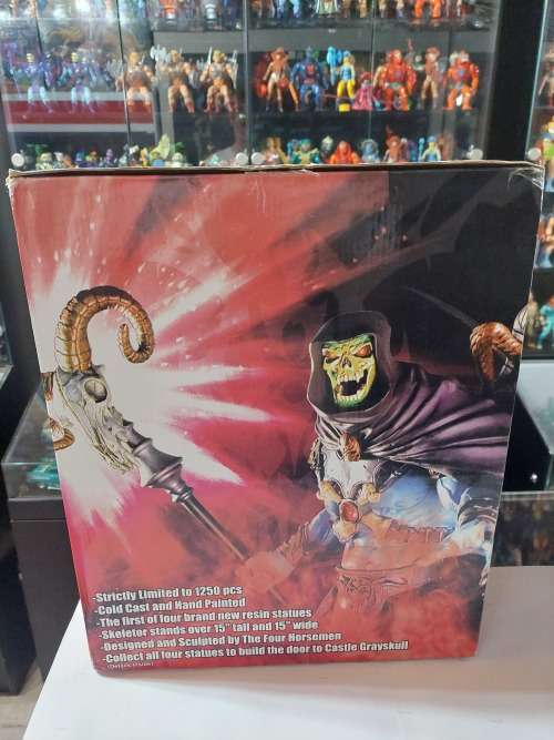 2005 NECA SKELETOR STATUE (ONLY 1250 MADE) of He-Man-Masters of the Universe (MOTU) FOUR HORSEMEN