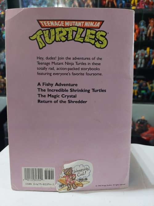 1990 TMNT THE INCREDIBLE SHRINKING TURTLES Teenage Mutant Ninja Turtles