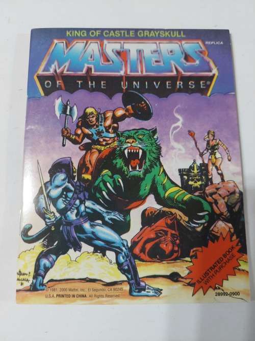 1981/2000 Mini Comic KING OF CASTLE GRAYSKULL of He-Man-Masters of the Universe (MOTU)