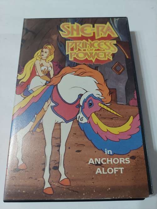 1980`s She-Ra Princess Of Power  VHS TAPE `IN ANCHORS ALOFT`