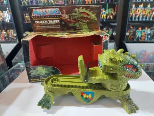 1983 Complete DRAGON WALKER With Box of He-Man-Masters of the Universe (MOTU) Vintage Figure