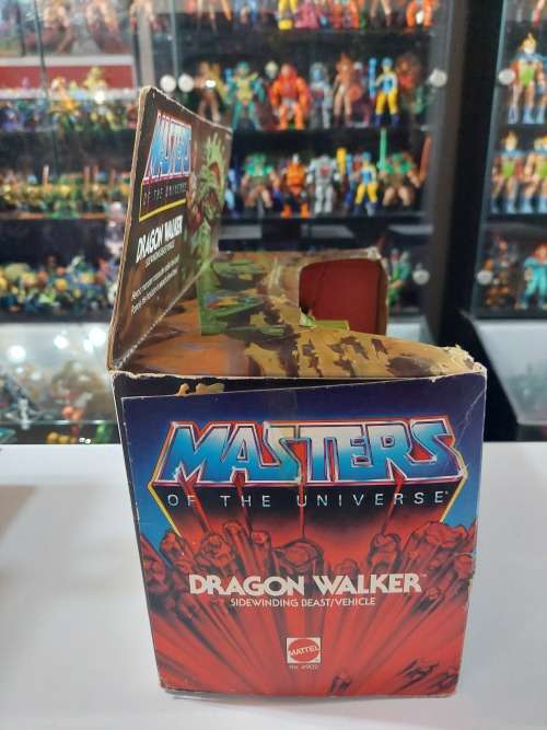 1983 Complete DRAGON WALKER With Box of He-Man-Masters of the Universe (MOTU) Vintage Figure