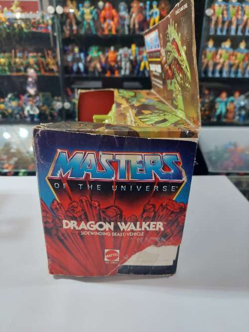 1983 Complete DRAGON WALKER With Box of He-Man-Masters of the Universe (MOTU) Vintage Figure