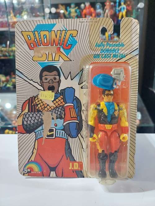Bionic Six 1986 MOC J.D. Vintage Figure