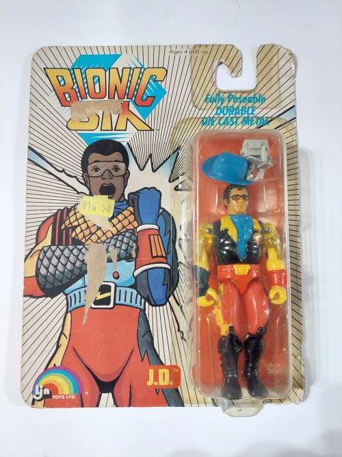 Bionic Six 1986 MOC J.D. Vintage Figure