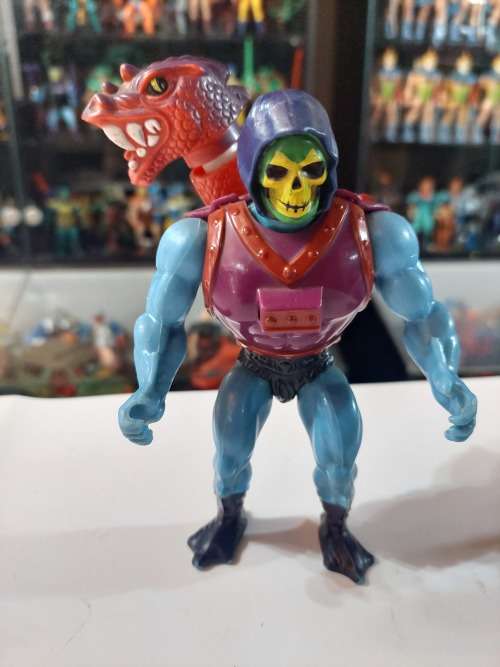 1985 Dragon Blaster Skeletor of He-Man-Masters of the Universe (MOTU) Vintage Figure  13