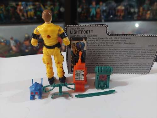GI Joe 1988 Complete Lightfoot Vintage Figures