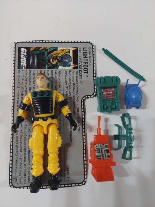GI Joe 1988 Complete Lightfoot Vintage Figures