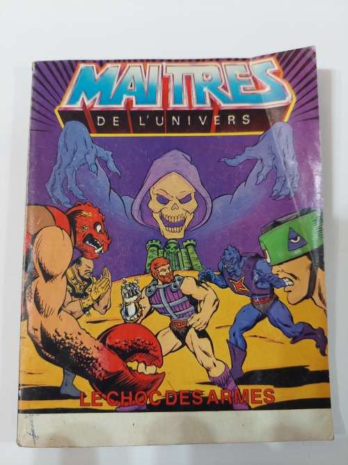 1983 Mini Comic The Clash Of Arms of He-Man-Masters of the Universe (MOTU)
