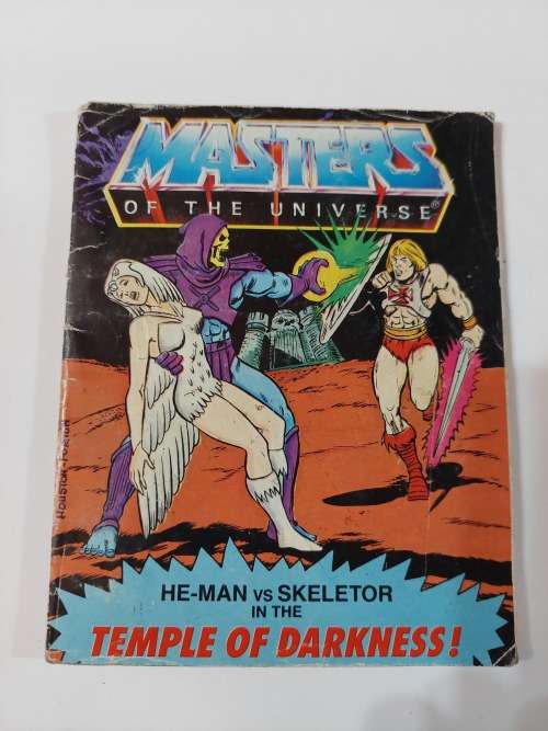 1983 Mini Comic Temple of Darkness of He-Man-Masters of the Universe (MOTU)